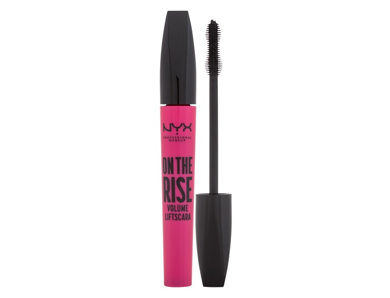 Mascara NYX Professional Makeup On The Rise 10 ml 01 Black Beschädigte Schachtel