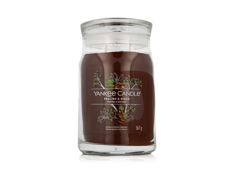 Duftkerze Yankee Candle Signature Praline & Birch 567 g