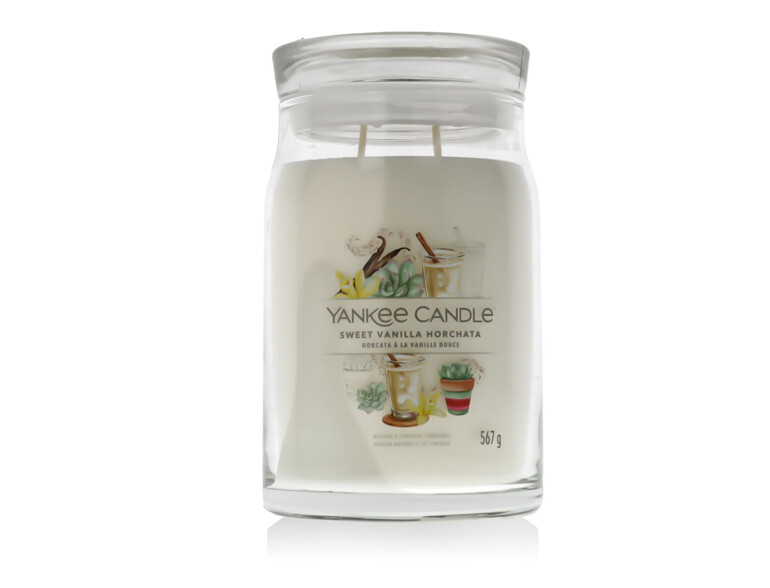 Duftkerze Yankee Candle Signature Sweet Vanilla Horchata 567 g