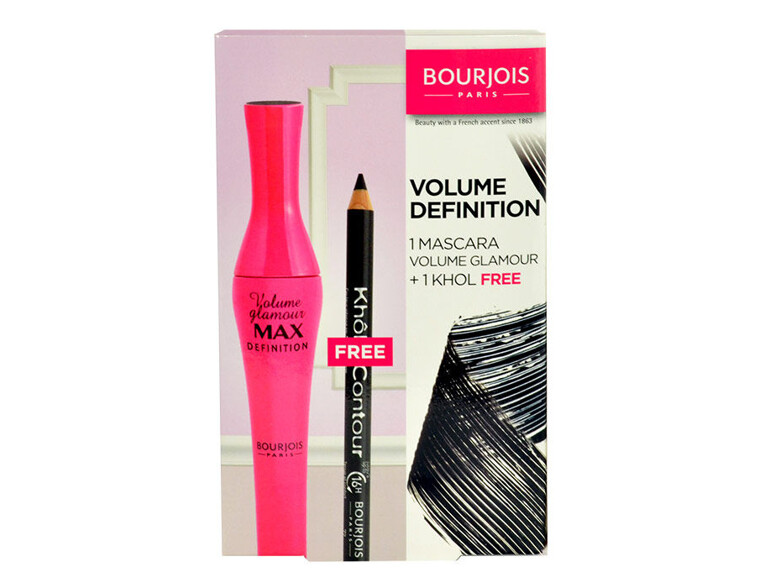 Mascara BOURJOIS Paris Volume Glamour Max Definition 10 ml 51 Max Black Beschädigte Schachtel Sets