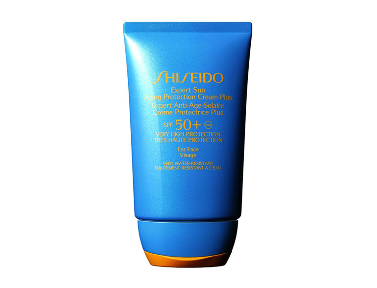 Protezione solare corpo Shiseido Expert Sun Aging Protection Cream Plus SPF50+ 50 ml Tester