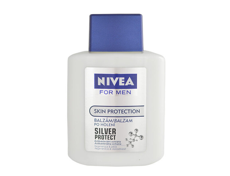 Baume après-rasage Nivea Men Silver Protect 100 ml boîte endommagée