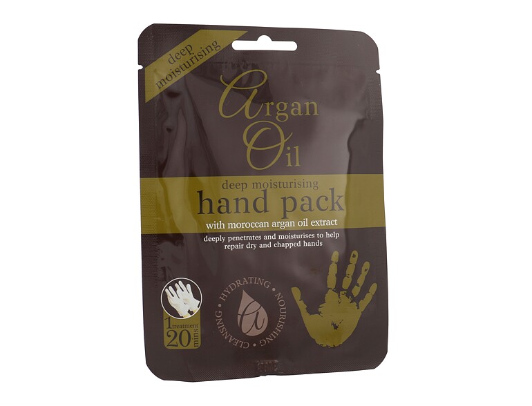 Feuchtigkeitsspendende Handschuhe Xpel Argan Oil Hand Pack 1 St.