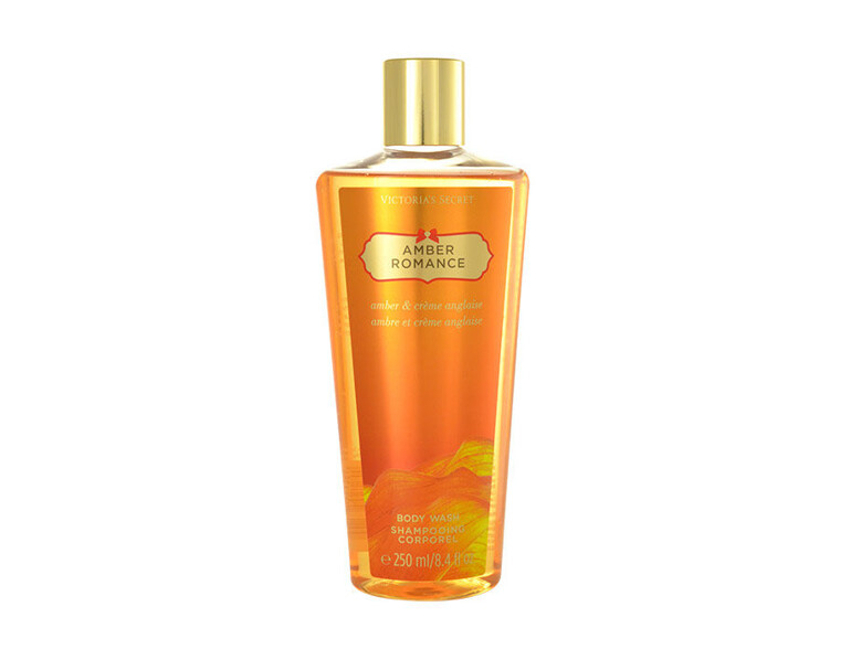 Gel douche Victoria´s Secret Amber Romance 250 ml flacon endommagé
