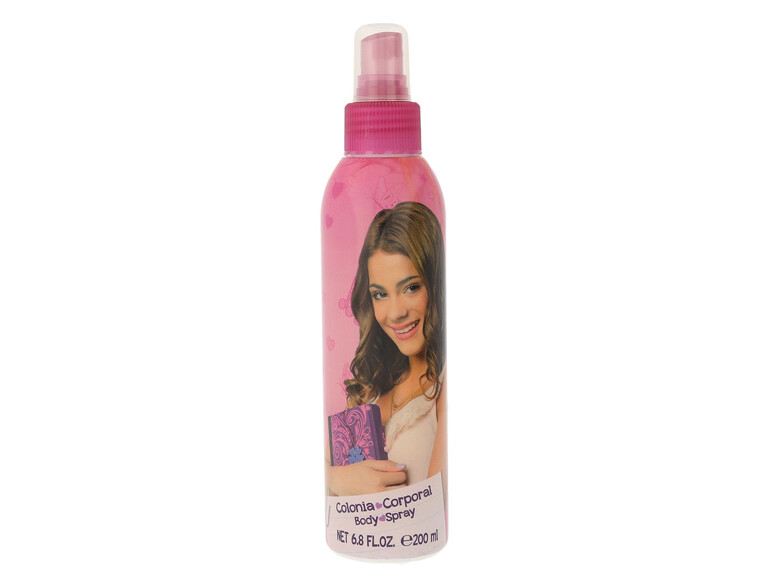 Spray corps Disney Violetta 200 ml boîte endommagée