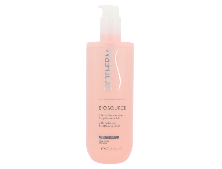 Reinigungswasser Biotherm Biosource 24h Hydrating & Softening 400 ml