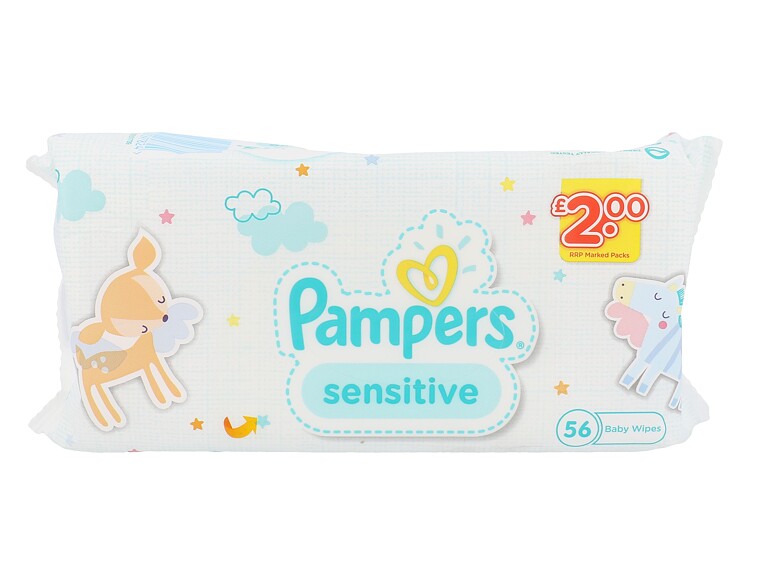 Salviettine detergenti Pampers Baby Wipes Sensitive 56 St.