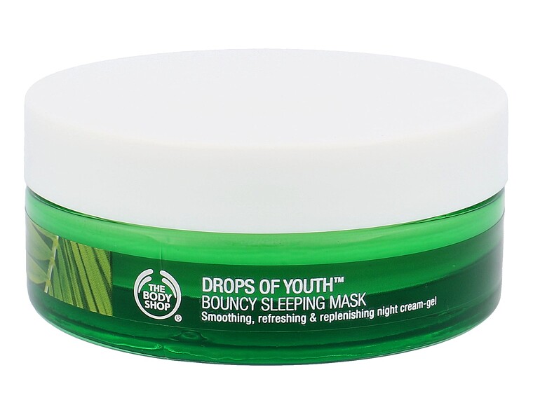 Maschera per il viso The Body Shop Drops Of Youth Bouncy Sleeping Mask 90 ml