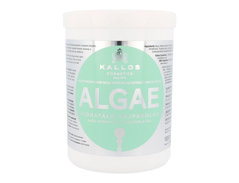 Maschera per capelli Kallos Cosmetics Algae 1000 ml