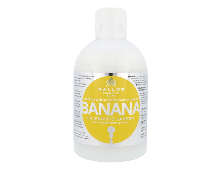 Shampoo Kallos Cosmetics Banana 1000 ml