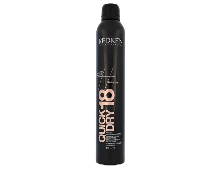 Haarspray  Redken Quick Dry 18 400 ml Beschädigtes Flakon