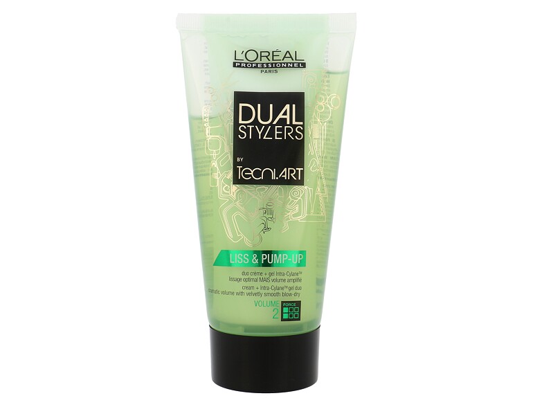 Haargel L'Oréal Professionnel Dual Stylers Liss & Pump-Up 150 ml