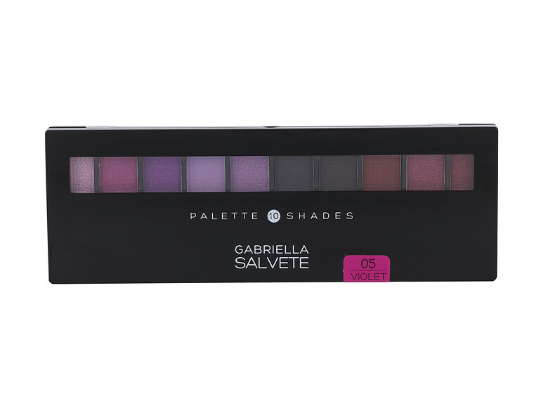 Lidschatten Gabriella Salvete Palette 10 Shades 12 g 05 Violet