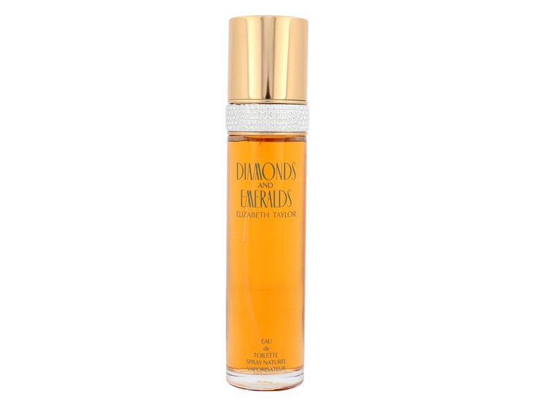 Eau de toilette Elizabeth Taylor Diamonds and Emeralds 100 ml boîte endommagée
