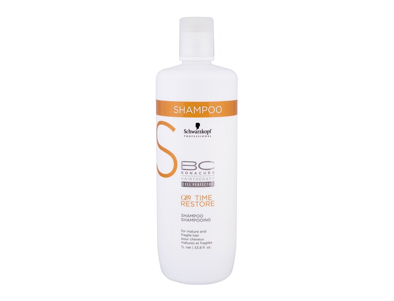 Shampooing Schwarzkopf Professional BC Bonacure Q10+ Time Restore Cell Perfector 1000 ml