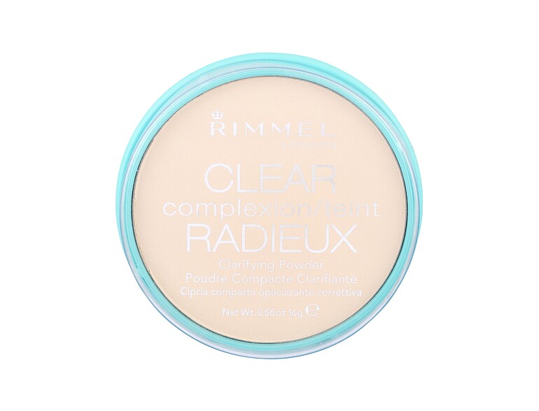 Poudre Rimmel London Clear Complexion 16 g 021 Transparent