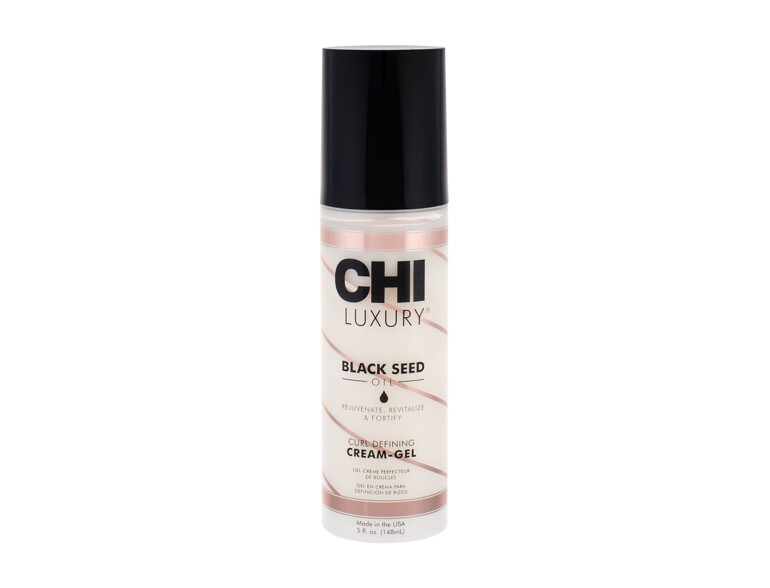 Per capelli ricci Farouk Systems CHI Luxury Black Seed Oil Cream-Gel 148 ml
