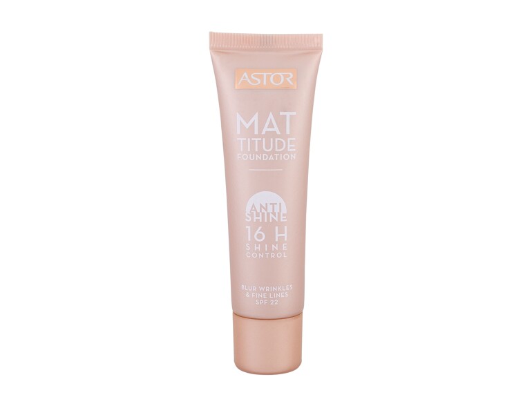 Foundation ASTOR Mattitude Anti Shine Foundation SPF22 30 ml 400 Amber