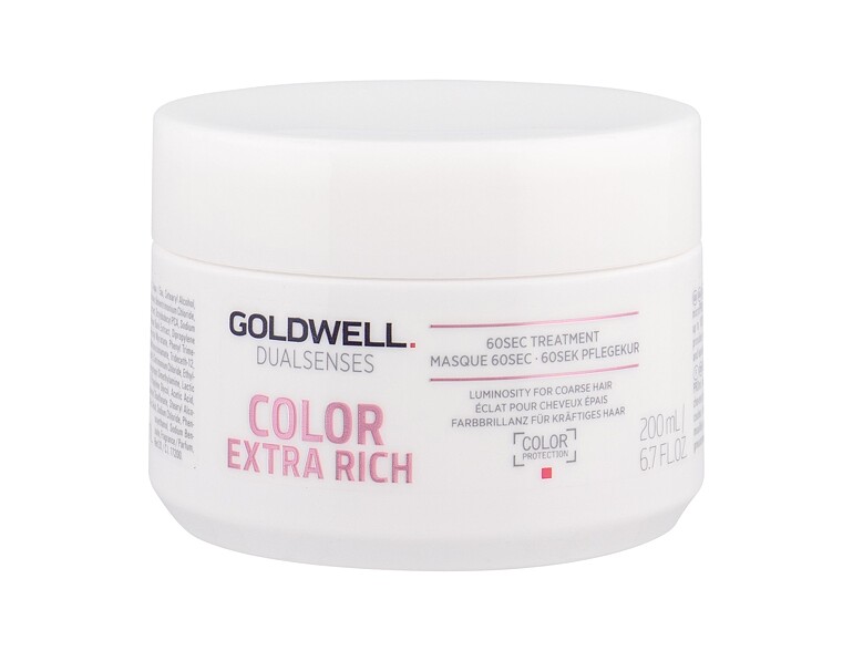 Haarmaske Goldwell Dualsenses Color Extra Rich 60 Sec Treatment 200 ml