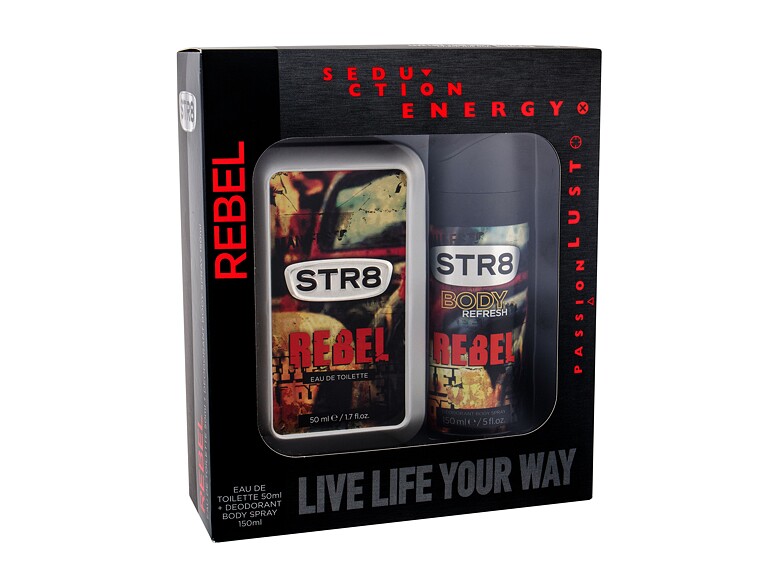 Eau de toilette STR8 Rebel 50 ml Sets
