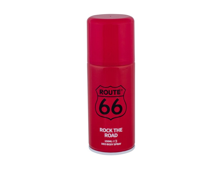 Deodorante Route 66 Rock The Road 150 ml flacone danneggiato