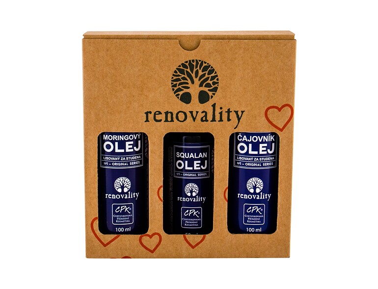 Olio per il corpo Renovality Original Series Moringa Oil 100 ml Sets
