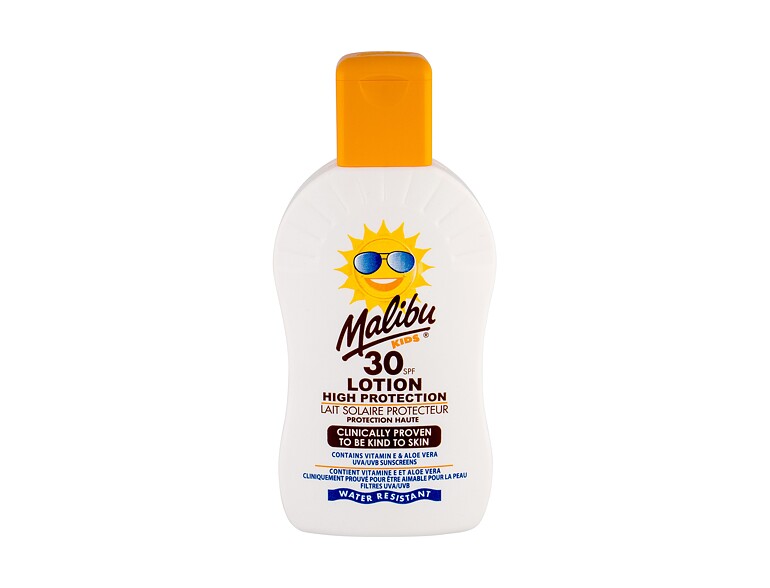 Soin solaire corps Malibu Kids Lotion SPF30 200 ml