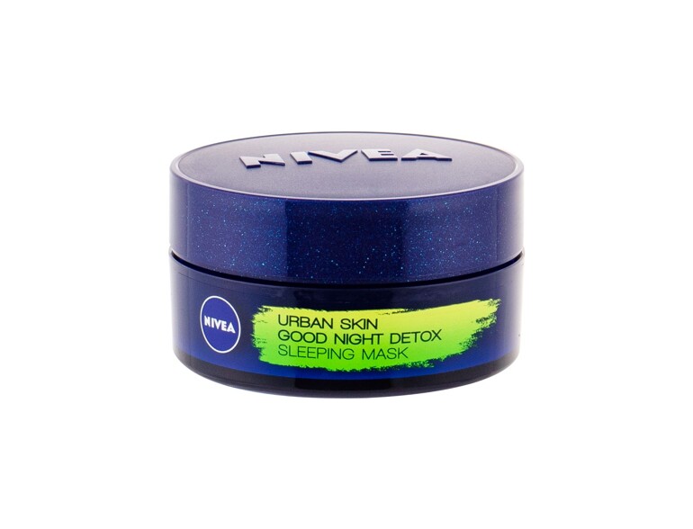 Gesichtsmaske Nivea Urban Skin Detox Good Night Mask 50 ml Beschädigte Schachtel