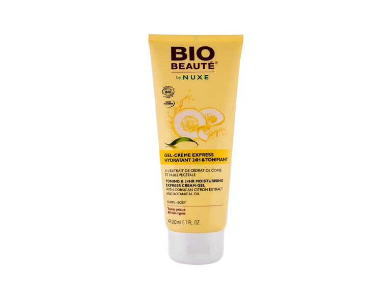 Körpergel NUXE BIO BEAUTÉ Toning & 24HR Moisturising 200 ml