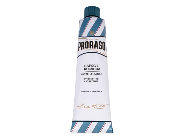 Rasierschaum PRORASO Blue Shaving Soap In A Tube 150 ml