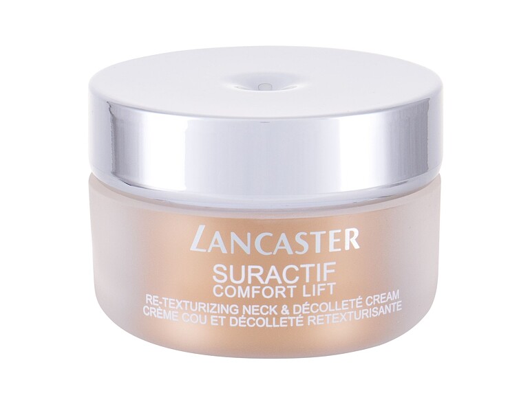 Creme für Hals & Dekolleté Lancaster Suractif Comfort Lift Re-Texturizing Neck & Décolleté Cream 50 ml