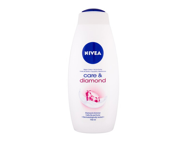 Duschcreme Nivea Care & Diamond 750 ml Beschädigtes Flakon