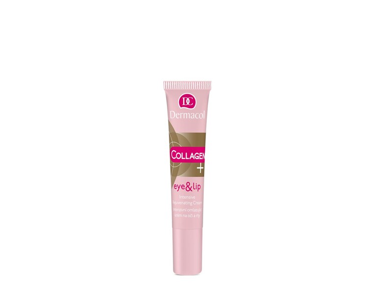 Augencreme Dermacol Collagen+ Eye & Lip 15 ml Beschädigte Schachtel