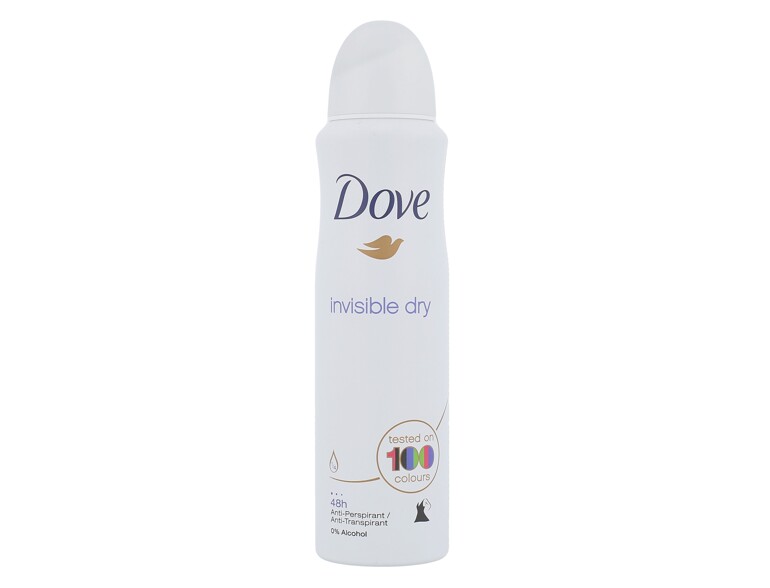 Antiperspirant Dove Invisible Dry 48h 150 ml Beschädigtes Flakon