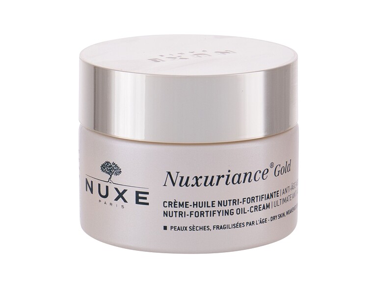 Crema giorno per il viso NUXE Nuxuriance Gold Nutri-Fortifying Oil-Cream 50 ml scatola danneggiata