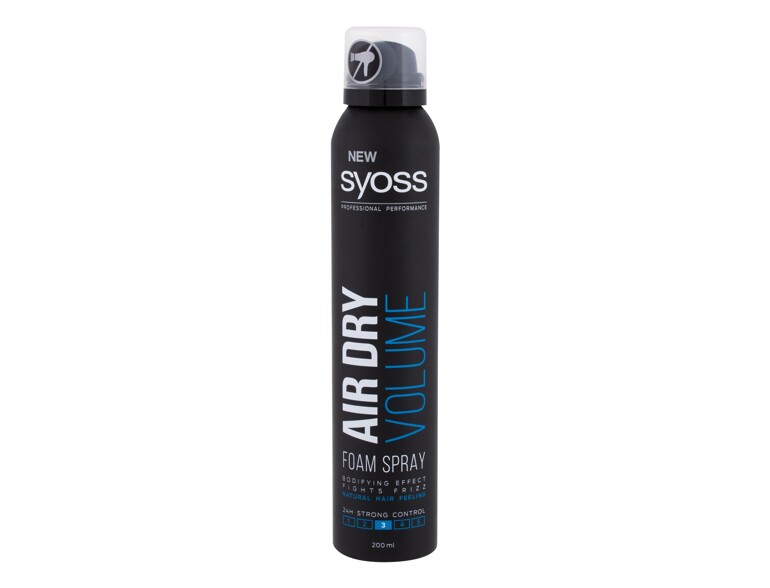 Modellamento capelli Syoss Air Dry Volume 200 ml