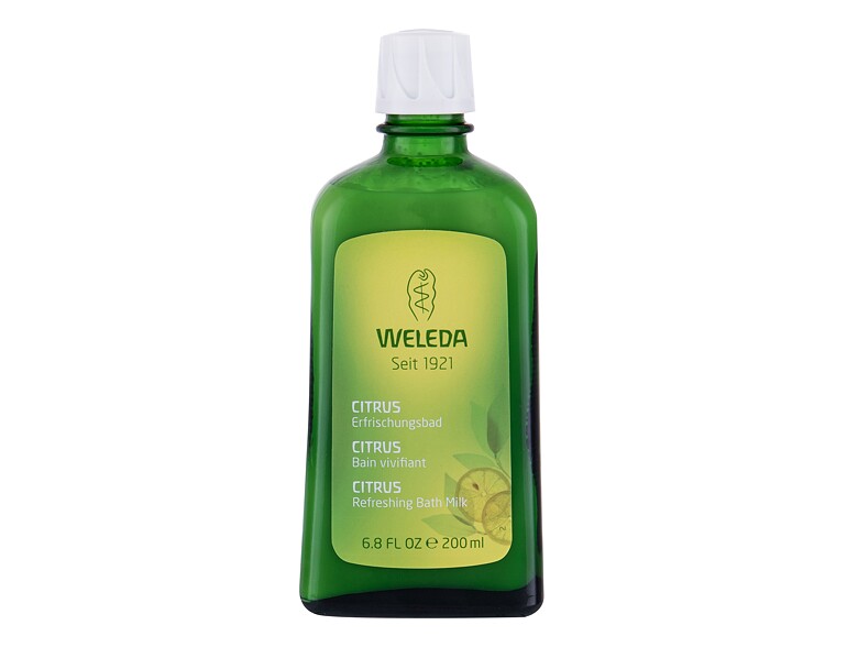 Badeschaum Weleda Citrus Bath Milk Refreshing 200 ml Beschädigte Schachtel