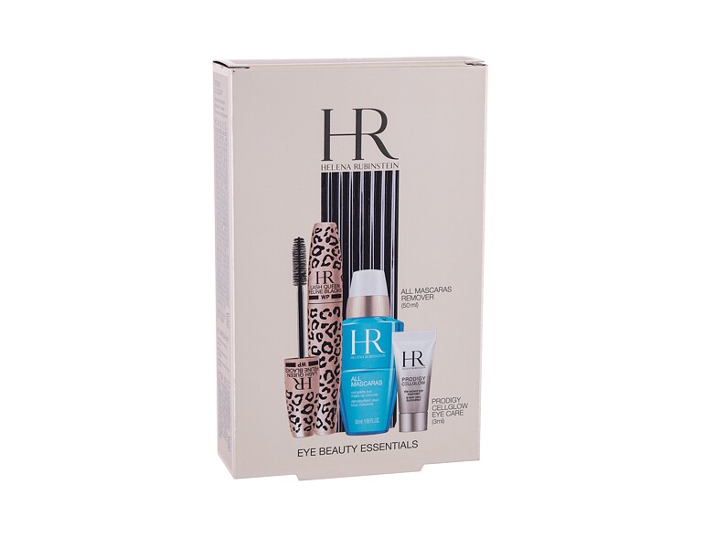 Mascara Helena Rubinstein Lash Queen Feline Blacks Waterproof Mascara Set 7,2 ml 01 Deep Black Beschädigte Schachtel Sets
