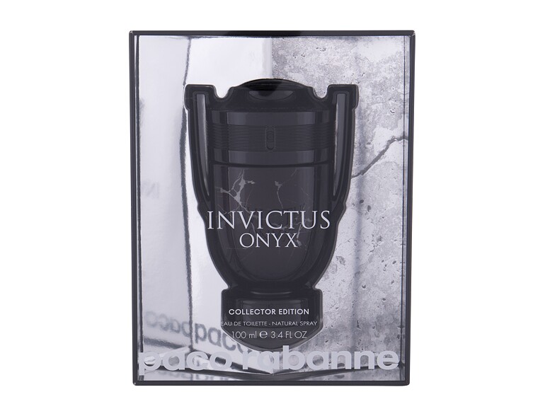 Eau de Toilette Paco Rabanne Invictus Onyx Collector Edition 100 ml scatola danneggiata