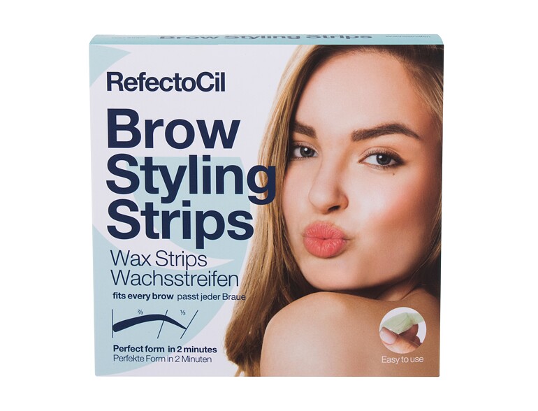 Produit dépilatoire RefectoCil Brow Styling Strips 20 St. boîte endommagée