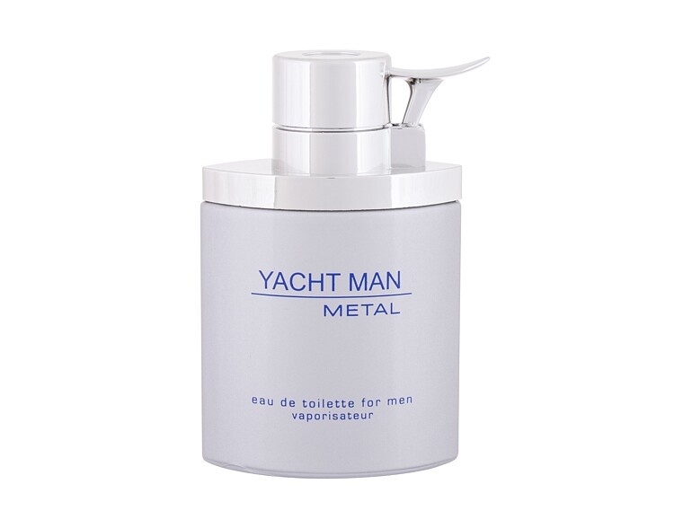 Eau de toilette Myrurgia Yacht Man Metal 100 ml boîte endommagée
