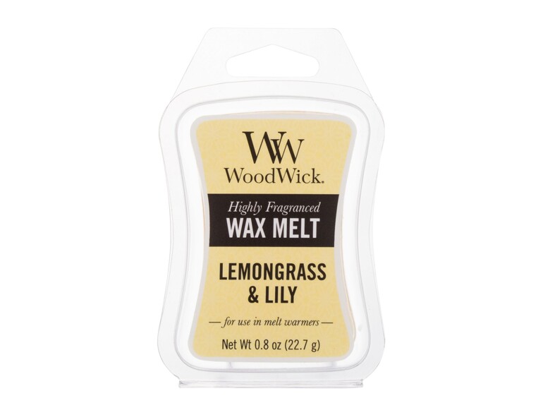 Cera profumata WoodWick Lemongrass & Lily 22,7 g