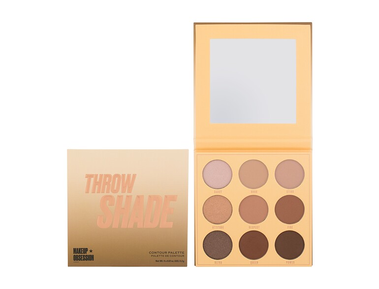 Contouring Palette Makeup Obsession Throw Shade Contour Palette 19,8 g