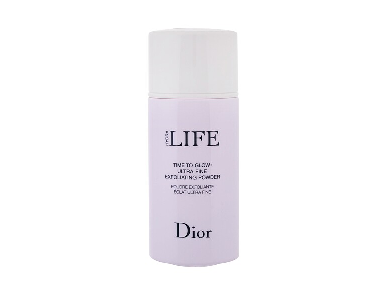 Peeling viso Christian Dior Hydra Life Time to Glow Ultra Fine Exfoliating Powder 40 g scatola danne