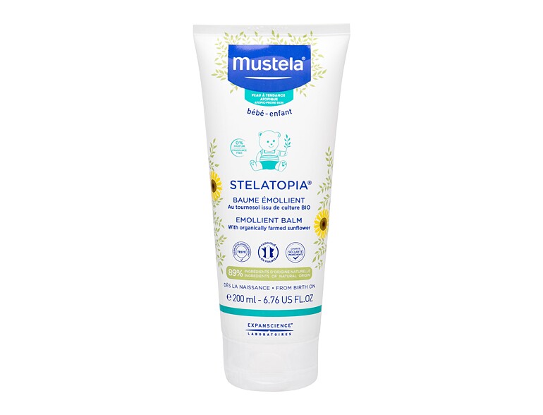 Körperbalsam Mustela Bébé Stelatopia Emollient Balm 200 ml Beschädigte Schachtel