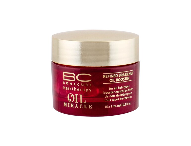 Huile Cheveux Schwarzkopf Professional BC Bonacure Oil Miracle Brazilnut Oil 15x1 ml boîte endommagé