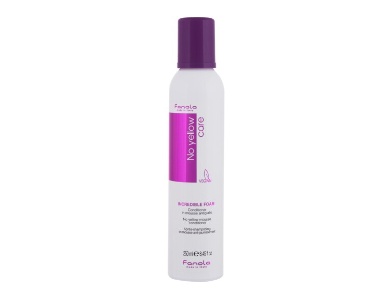 Conditioner Fanola No Yellow Incredible Foam 250 ml Beschädigtes Flakon