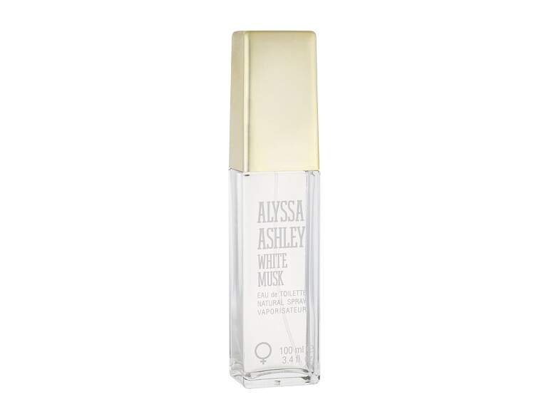 Eau de toilette Alyssa Ashley White Musk 100 ml boîte endommagée