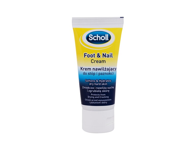 Crema per i piedi Scholl Foot & Nail 60 ml scatola danneggiata