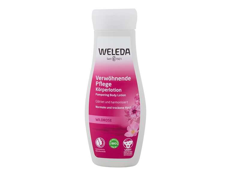 Körperlotion Weleda Wild Rose Pampering Body Lotion 200 ml